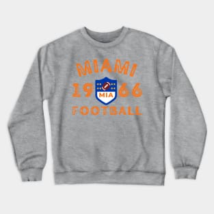 Miami Football Vintage Style Crewneck Sweatshirt